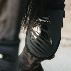 KENTUCKY HORSEWEAR Protège-boulets cheval à crochets - Kentucky< Protège-Boulets