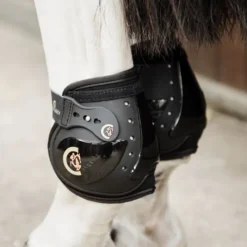 KENTUCKY HORSEWEAR Protège-boulets cheval 1 crochet Elastic Moonboots - Kentucky< Protège-Boulets