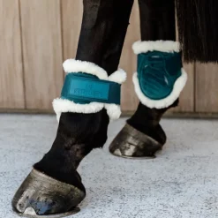 KENTUCKY HORSEWEAR Protège-boulets cheval Bamboo Shield Velvet mouton - Kentucky< Protège-Boulets