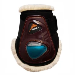 EQUICK Protège-boulets cheval mouton velcro E-Shock E-Fluidgel -< Protège-Boulets