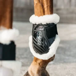 KENTUCKY HORSEWEAR Protège-boulets jeune cheval en mouton Fetlock Boots Bamboo Shield - Kentucky< Protège-Boulets