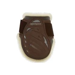 KENTUCKY HORSEWEAR Protège-boulets jeune cheval en mouton Fetlock Boots Bamboo Shield - Kentucky< Protège-Boulets