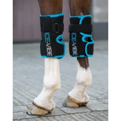 HORSEWARE Protège-genoux massant cheval Ice-Vibe -< Protections Thérapeutiques Chevaux|Arthrose Cheval