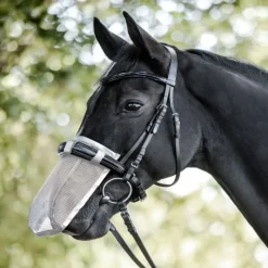 WALDHAUSEN Protège-naseaux anti-mouche anti-uv cheval -< Headshaking|Masque Anti-Mouche Cheval