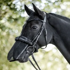 WALDHAUSEN Protège-naseaux anti-mouche anti-uv cheval -< Headshaking|Masque Anti-Mouche Cheval