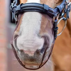 EQUILIBRIUM Protège-naseaux cheval anti ensencement pour bridon Micklem -< Headshaking|Masque Anti-Mouche Cheval