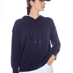 HARCOUR Pull à capuche femme équitation Santa -<Femme Polaire Et Sweat D'Équitation Femme