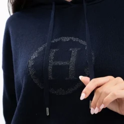 HARCOUR Pull équitation femme Aurélia -<Femme Cavalière Urbaine|Polaire Et Sweat D'Équitation Femme