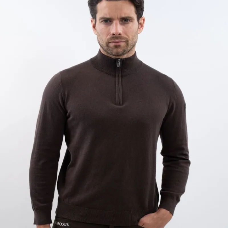 HARCOUR Pull équitation homme Parmo -<Homme Polaires, Sweats Homme
