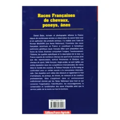 EQUIBOOKS Races Francaises des chevaux, poneys et ânes - France Agricole< Librairie Equibooks