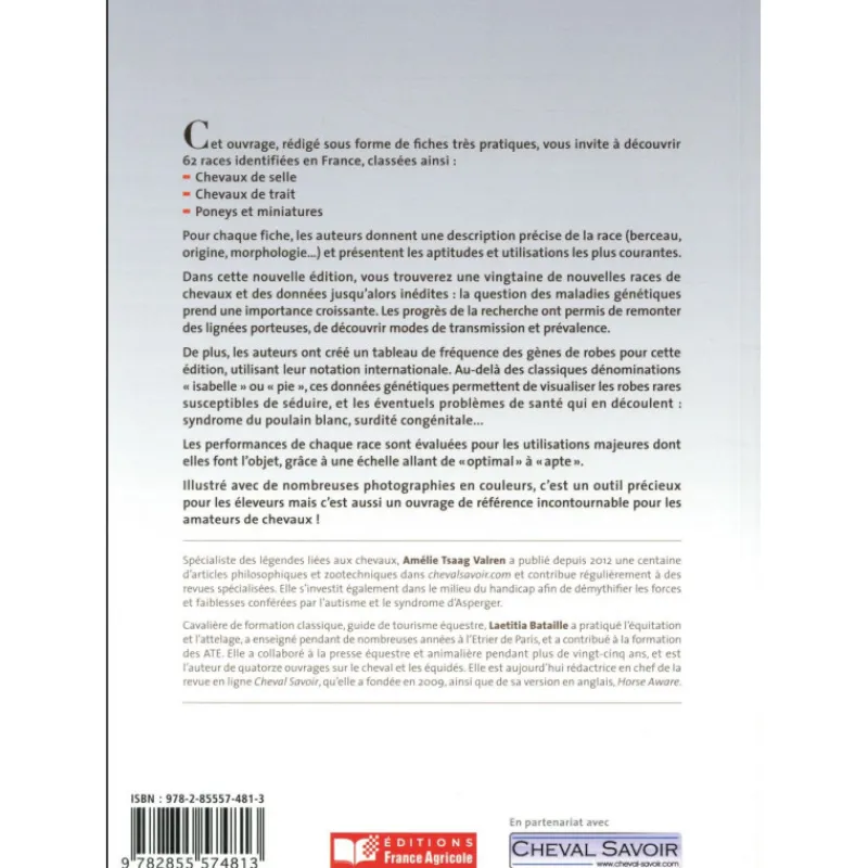 EQUIBOOKS Races équines de France - France Agricole< Librairie Equibooks