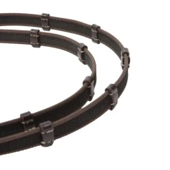 ANTARES Rênes cuir cheval grip et arrêtoirs Signature 16 mm - Antarès< Accessoires De Bridon Cheval
