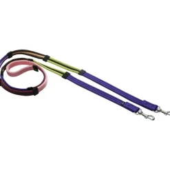 STABLE PRO Rênes éducatives couleurs matelassée avec mousquetons< Accessoires De Bridon Cheval