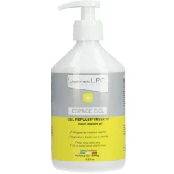 LABORATOIRE LPC Répulsif anti-mouches cheval 500 ml Espace gel -< Gel Anti-Mouche Cheval
