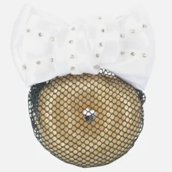 HARRY'S HORSE Résille cheveux cavalière avec noeud velours Crystal -<Femme Ceintures, Bijoux|Concours Femme