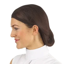 AUBRION Résille filet cheveux cavalière avec élastique x 2 -<Femme Concours Femme