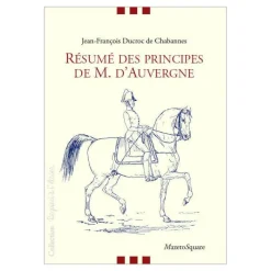 EQUIBOOKS Résumé des principes de M d'Auvergne - Mazeto square< Librairie Equibooks