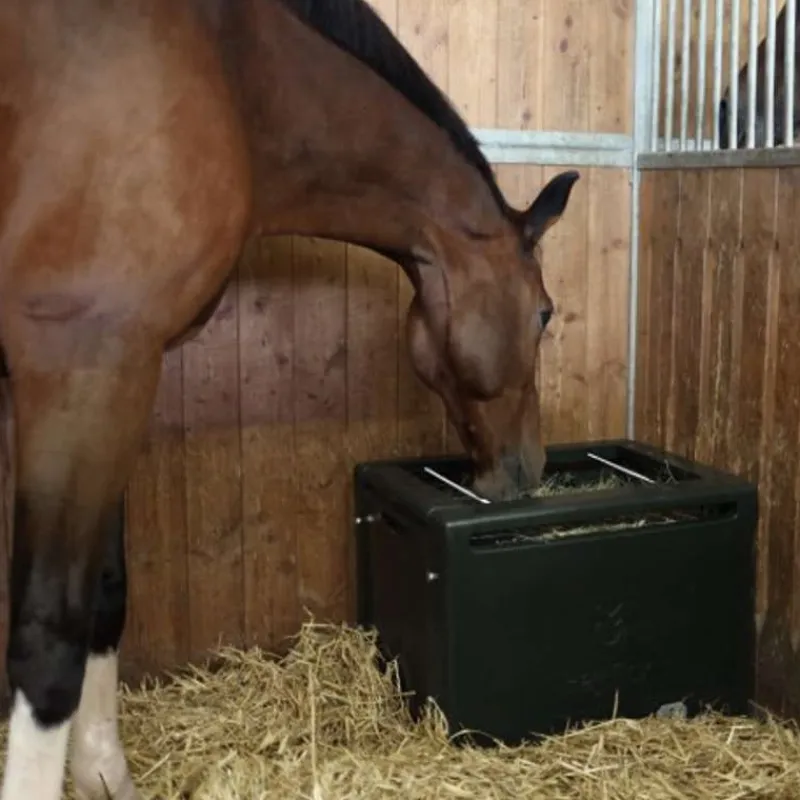 STABLE PRO Râtelier à foin anti-poussière Haybox< Matériel De Prairie|Râtelier Foin Chevaux