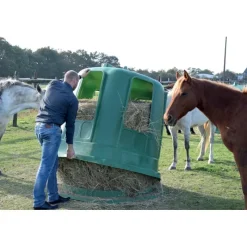 LA GEE Râtelier de prairie cheval résine avec fond petit modèle - La Gée< Matériel De Prairie|Râtelier Foin Chevaux