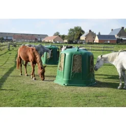 LA GEE Râtelier de prairie cheval résine avec fond petit modèle - La Gée< Matériel De Prairie|Râtelier Foin Chevaux