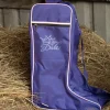 HARRY'S HORSE Sac à bottes équitation Diva violet -< Bagagerie Du Cavalier|Semelles Et Accessoires