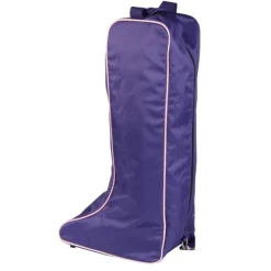 HARRY'S HORSE Sac à bottes équitation Diva violet -< Bagagerie Du Cavalier|Semelles Et Accessoires