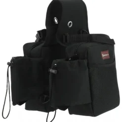 H WEST Sacoche arrière cheval double Randonnée< Equipement De Randonnée