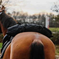 H WEST Sacoche randonnée cheval banane arrière 600 deniers< Equipement De Randonnée