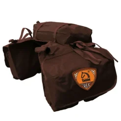 STABLE PRO Sacoches de randonnée arrière cheval Triple Trek - Tattini< Equipement De Randonnée