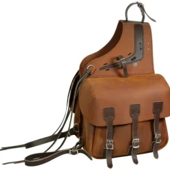 RONZON LEGEND Sacoches randonnée cheval cuir 3 Sanglons Extrême -< Equipement De Randonnée