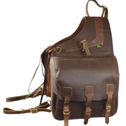 RONZON LEGEND Sacoches randonnée cheval cuir 3 Sanglons Extrême -< Equipement De Randonnée