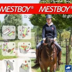 HARRY'S HORSE Sacs ramasse crottins balades/randonnées x4 Mestboy To Go -< Equipement De Randonnée|Equipement Concours