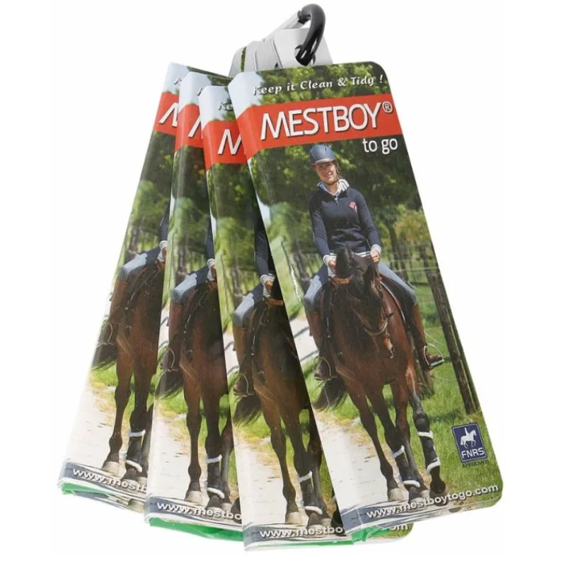 HARRY'S HORSE Sacs ramasse crottins balades/randonnées x4 Mestboy To Go -< Equipement De Randonnée|Equipement Concours