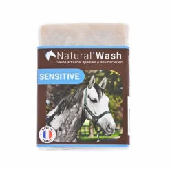 NATURAL INNOV Savon solide shampoing cheval apaisant Natural Wash Sensitive -< Dermite Estivale Cheval|Dermite Estivale Cheval