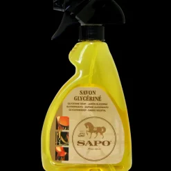 SAPO Savon spray glycériné liquide cuir équitation 500 ml -< Soins Cuir Et Synthétique