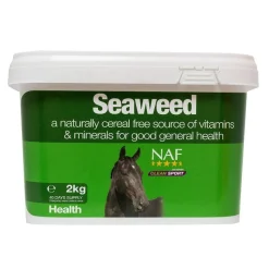 NAF Seaweed Complément naturel cheval aux algues marines -< Spiruline|Vitamine C Et Spiruline Cheval