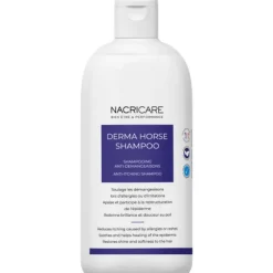NACRICARE Shampoing anti-dermite cheval Derma Horse Shampoo -< Shampoing Cheval|Dermite Estivale Cheval