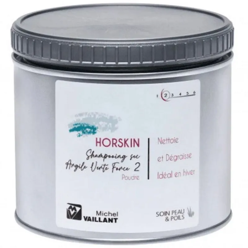 MICHEL VAILLANT Shampoing sec cheval argile verte -< Shampoing Cheval