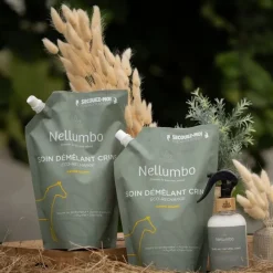 NELLUMBO Soin Démêlant crins cheval -< Lustrant Démêlant Pour Chevaux