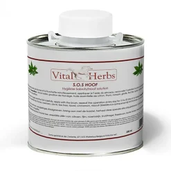 VITAL HERBS Soin fourchettes cheval 250 ml SOS Hoof -< Fourchette Pourrie Cheval