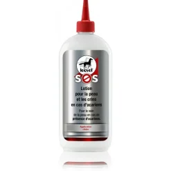 LEOVET SOS Skin Care - Lotion peau et crins cheval acariens, parasites et dermite -< Démangeaisons Cheval