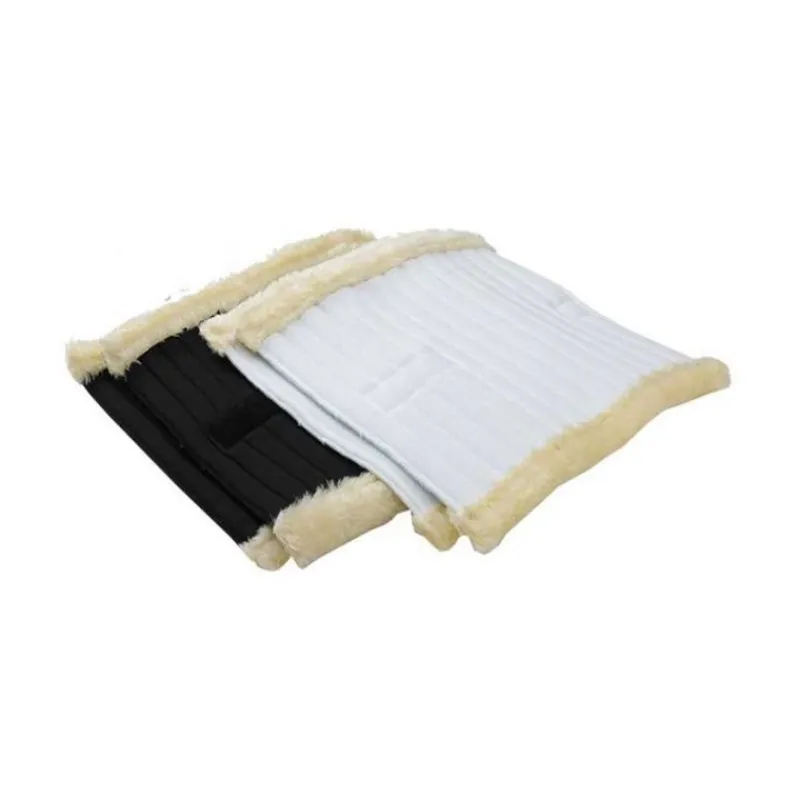 KAVALKADE Sous bandes cheval respirante bordure mouton synthétique Klimatex -< Protections De Repos