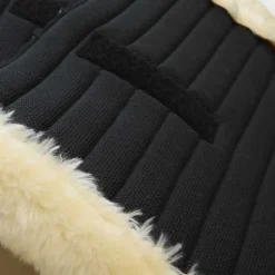 KAVALKADE Sous bandes cheval respirante bordure mouton synthétique Klimatex -< Protections De Repos