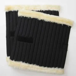 KAVALKADE Sous bandes cheval respirante bordure mouton synthétique Klimatex -< Protections De Repos