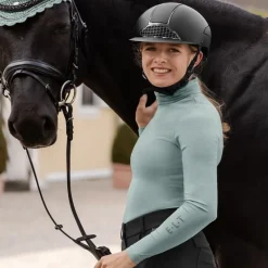 ELT Sous pull technique équitation femme Madison -<Femme Equipement Équitation Pas Cher|Tee-Shirts Et Polos Équitation Femme