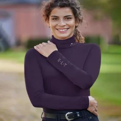 ELT Sous pull technique équitation femme Madison -<Femme Equipement Équitation Pas Cher|Tee-Shirts Et Polos Équitation Femme