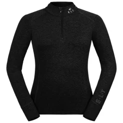 ELT Sous pull technique équitation col zippé femme Milano -<Femme Equipement Équitation Pas Cher|Tee-Shirts Et Polos Équitation Femme