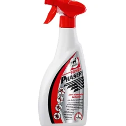 LEOVET Spray répulsif insectes cheval 550 ml Power Phaser -< Spray Anti-Mouche Et Anti-Insectes Cheval|Equipement Concours