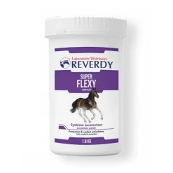 REVERDY Super Flexy poudre - Arthrose cheval 1,8 kg -< Soutien Locomoteur Cheval De Sport|Arthrose, Douleurs Articulaires Cheval
