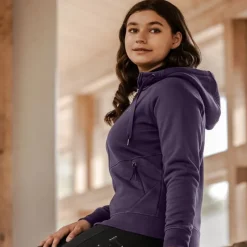ELT Sweat à capuche équitation femme Orlando -<Femme Cavalière Urbaine|Polaire Et Sweat D'Équitation Femme